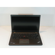 Lenovo ThinkPad T450s / Intel Core i5-5300U / 8GB DDR3 / 128GB SSD / 14" / 1600X900 (HD+) / Intel HD Graphics 5500 / Windows 10 Pro / Két akkumulátor - használt